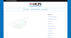 Desktop Screenshot of hcpstv.org